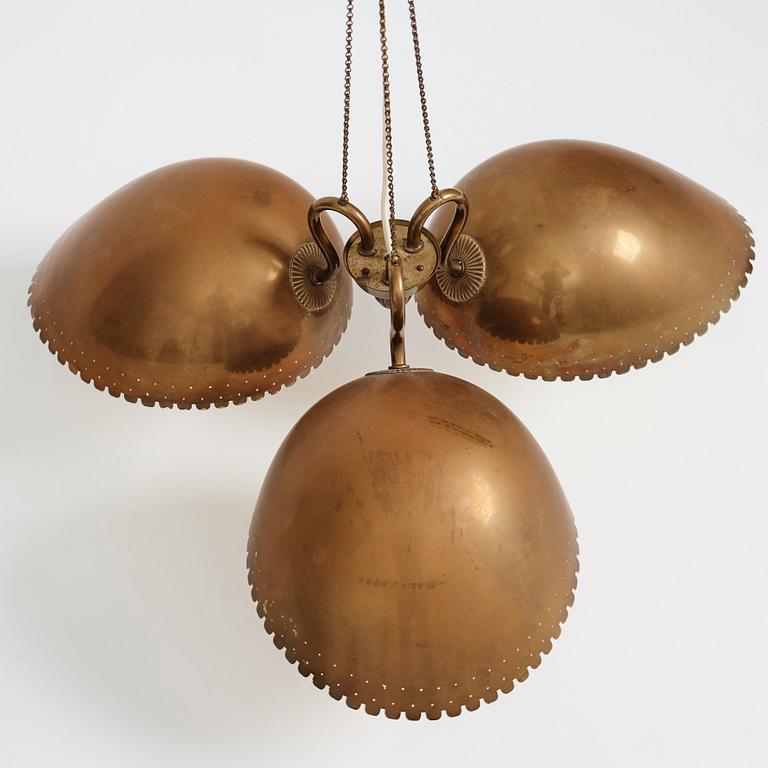 Harald Notini, a ceiling lamp, model "11894", Arvid Böhlmarks Lampfabrik, 1940-50s.