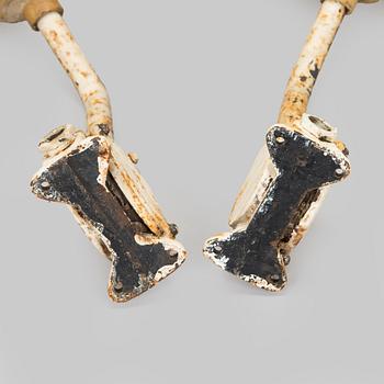 Paavo Tynell, seinä- / ulkovalaisinpari, malli 7308, Taito / Idman, 1930-luku.