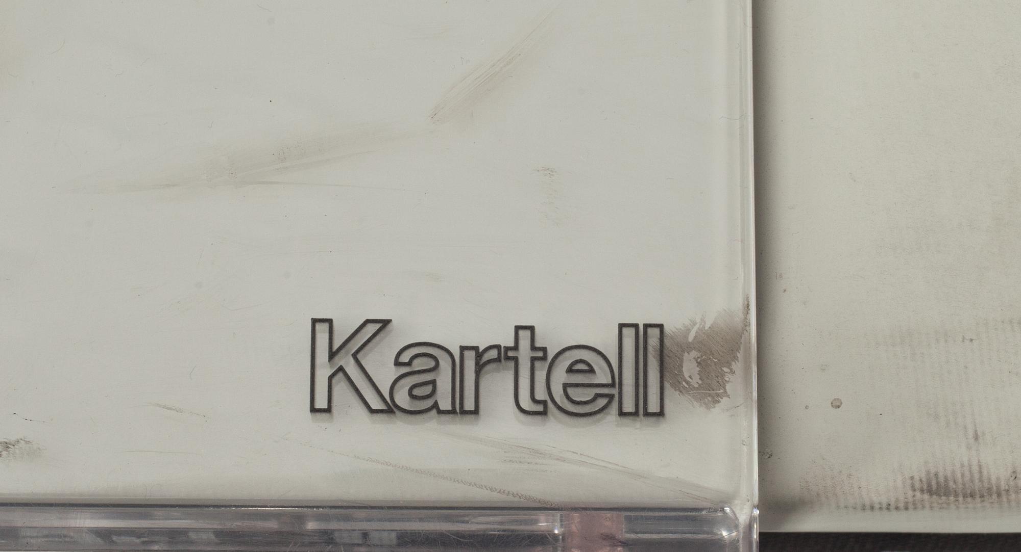 SOFFMODULER OCH SITTPALL, "Plastics Duo", Kartell, 2000-tal.