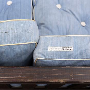 ELSA STACKELBERG, a garden sofa from the second half of the 20th century.