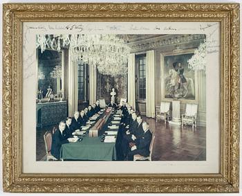 Lennart Nilsson · LENNART NILSSON, foto från Riksdagens Konselj på Stockholms slott den 10 december 1965.
