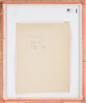 NELL WALDEN, mixed media on paper, signed and dated -72.