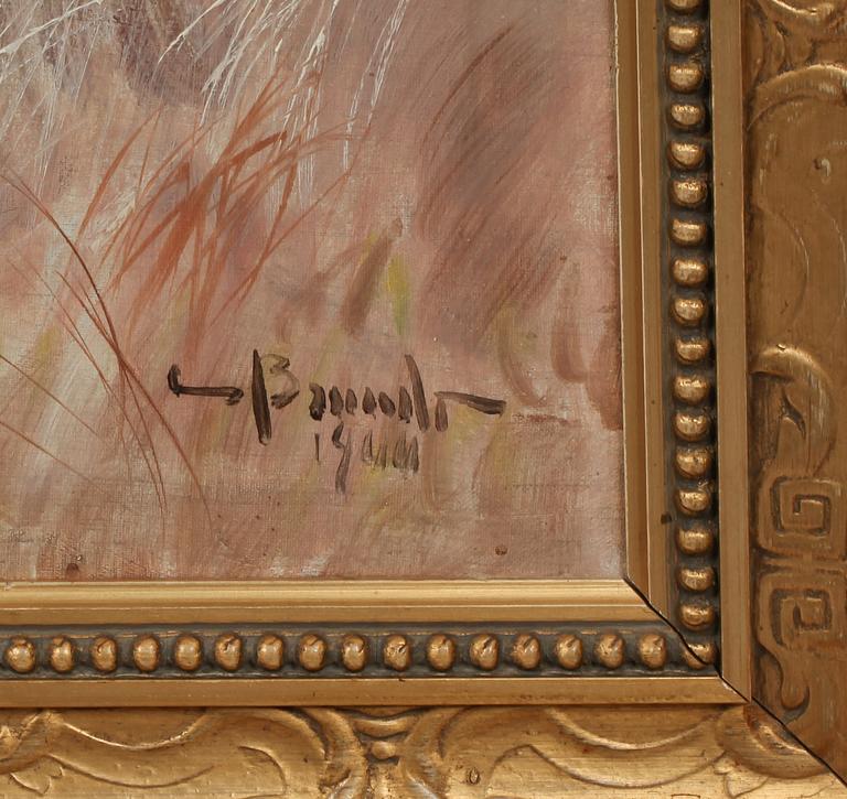 CARL BRANDT, olja på duk, signerad.