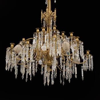 A mid 19th century chandelier.