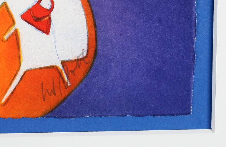 INGRID ROTH, färglitografi, signerad, numrerad 232/290.