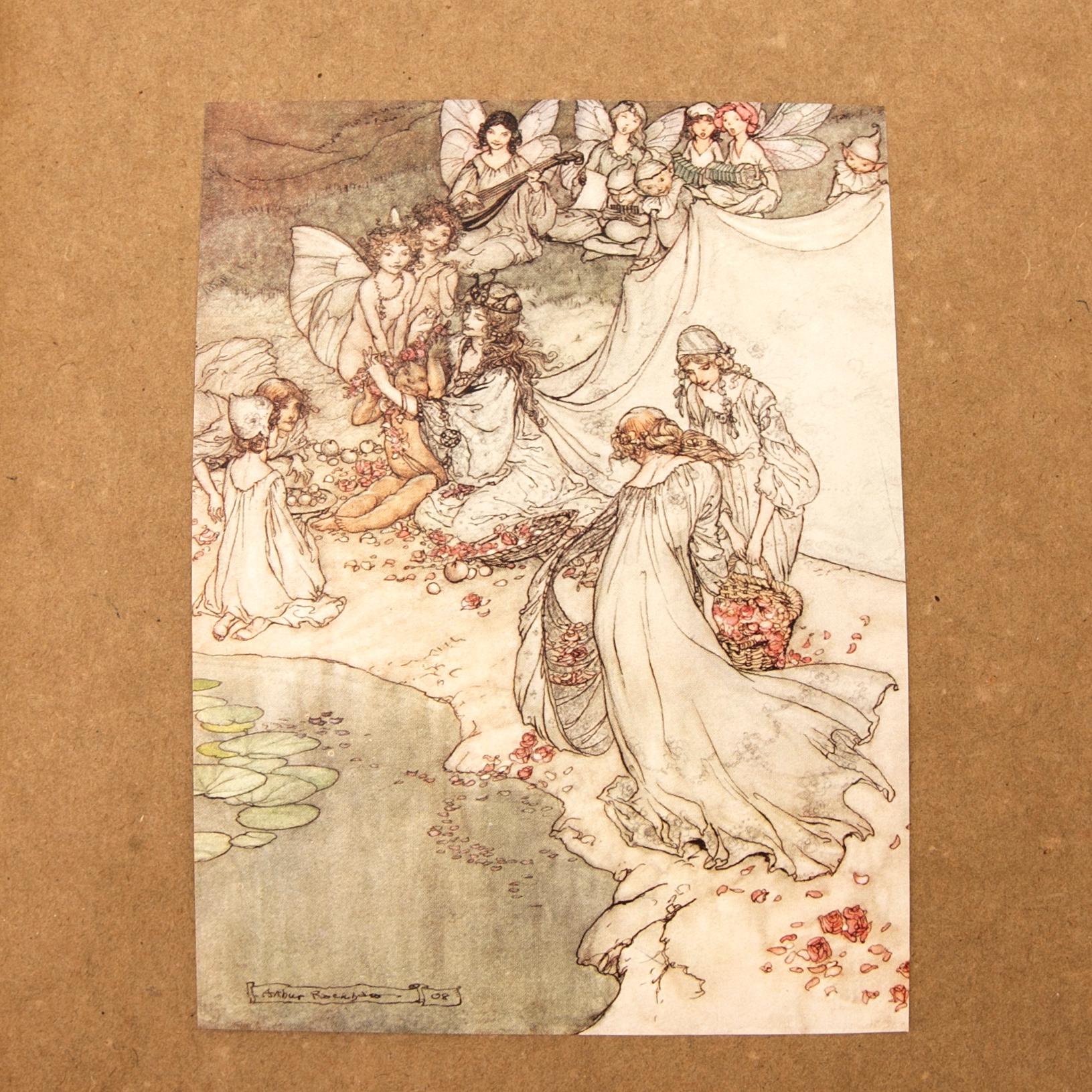 Arthur Rackham, book, “A Midnight's Dream”, no. 632/1000, 1908.