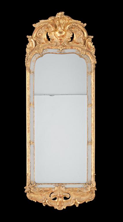 SPEGEL. Stockholmsarbete, 1700-talets andra hälft. Rokoko.