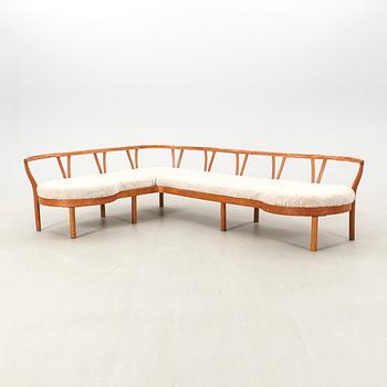 Mid-20th century corner sofa.