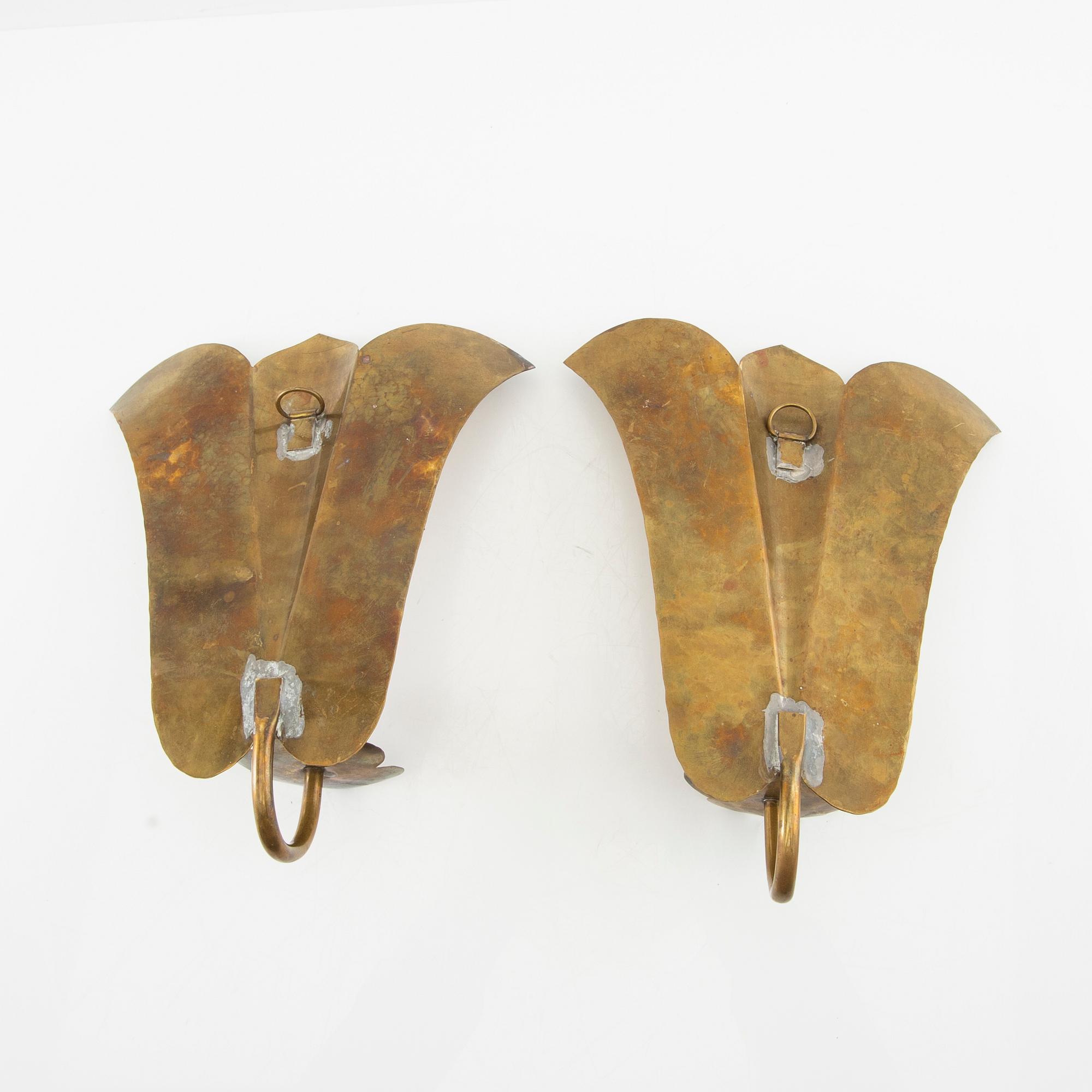 Lampetter ett par Swedish Modern 1940-tal.