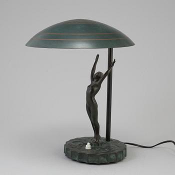 An Art Deco Table light, 1920's/30's.