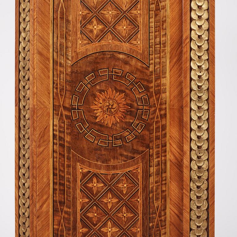 A Gustavian marquetry and ormolu-mounted  secretaire by Gottlieb Iwersson ca 1781 (master in Stockholm 1778-1813)..