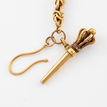 An 18k gold pocket watch by J. Widerstad (watchmaker in Stockholm 1785-1834).