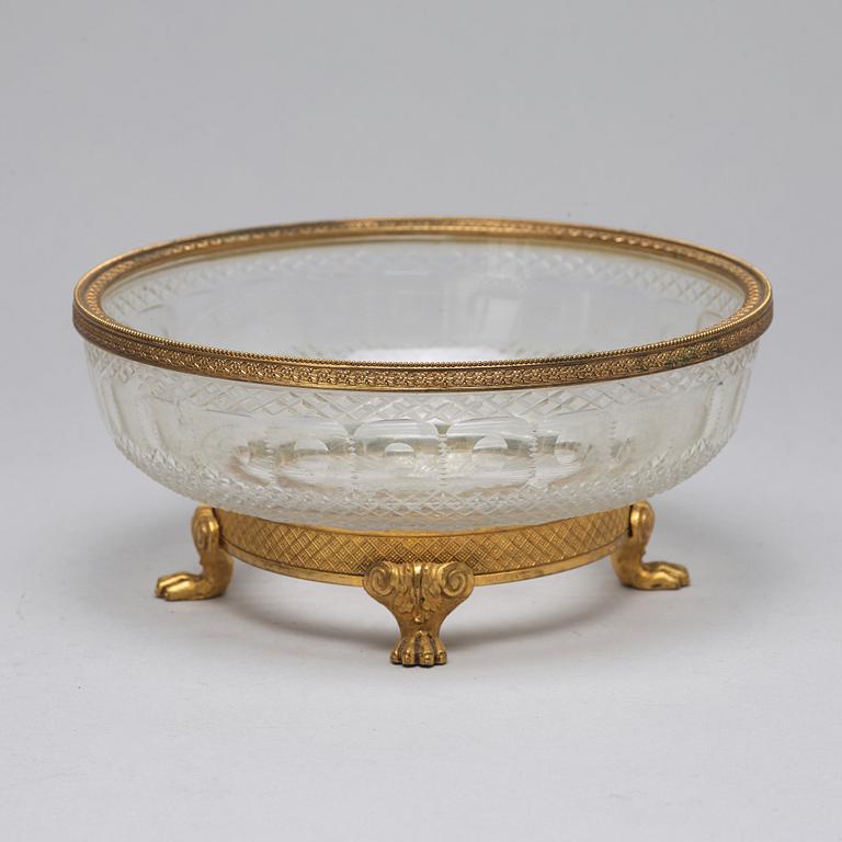 A French bowl, 19th ct.