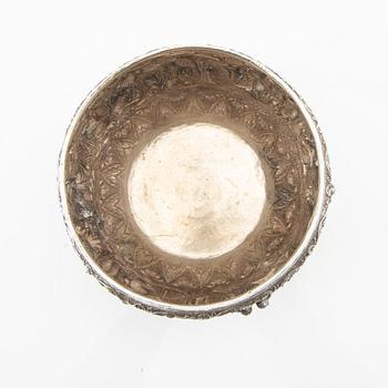 Bowl, silver, first half of the 20th century, unmarked, marked Tillander (Helsinki).