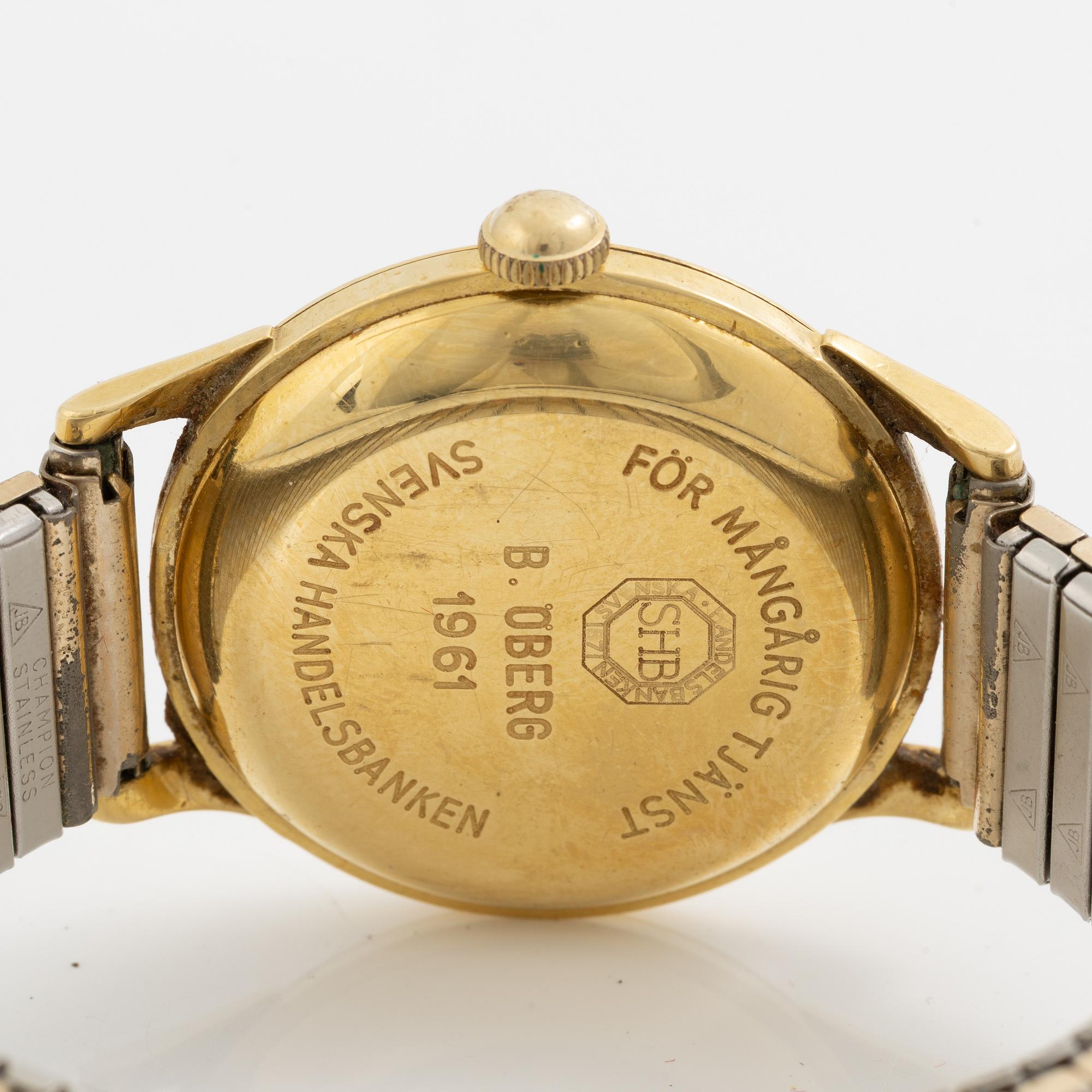 Omega, wristwatch, 34 mm.
