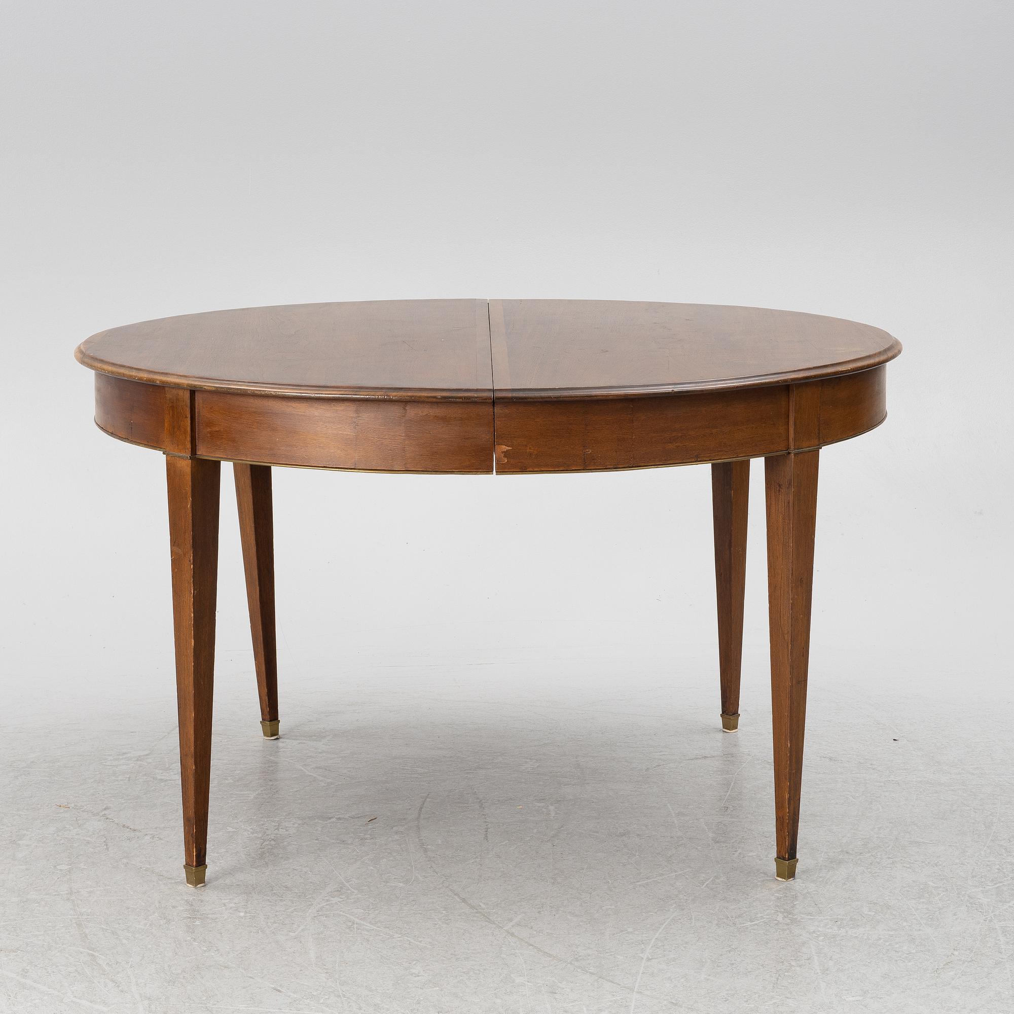 Matbord, 1800-talets andra hälft.