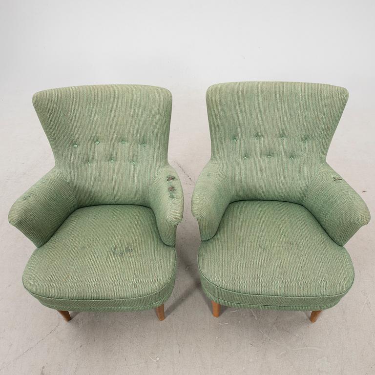 Carl Malmsten,  fåtöljer ett par "Samsas".