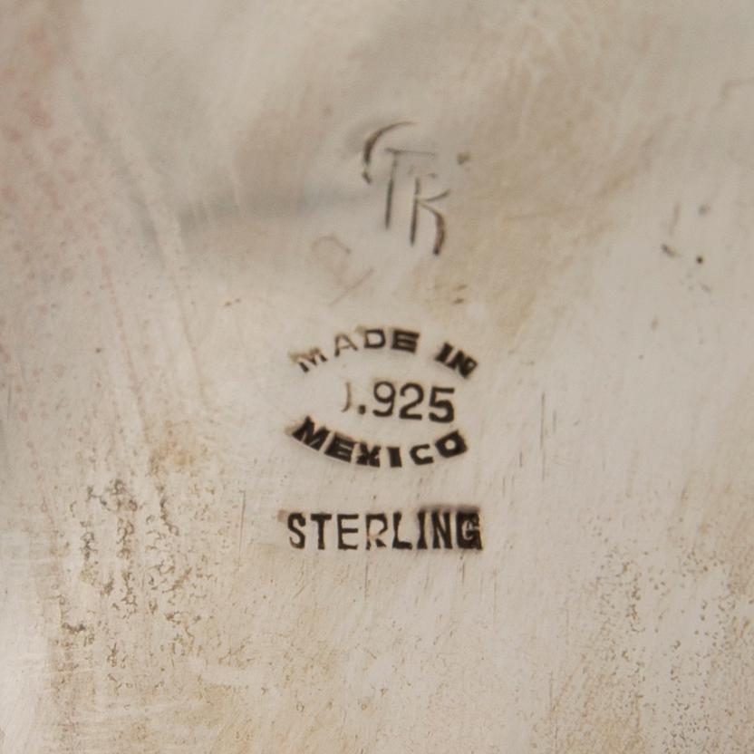 Fat, sterling silver, Mexico.
