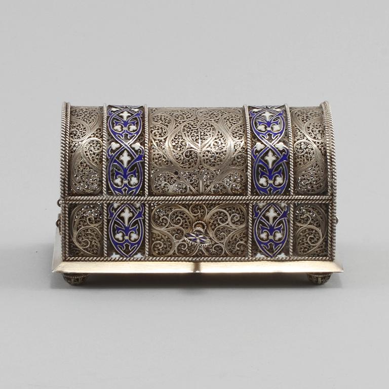 SKRIN, silver, Portugal, 1900-talets första hälft. Vikt 207 g.