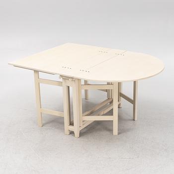A 'Bergslagen' gate-leg table from IKEA's 18th Century series, 1990's.