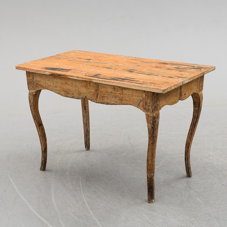 A mid 18th century rococo table.
