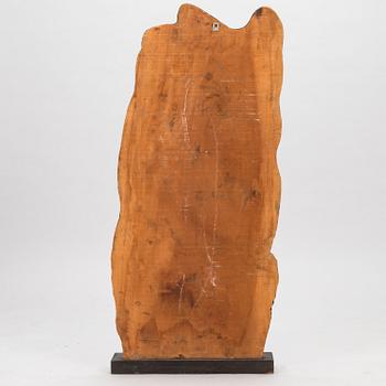 GUNNAR UOTILA, sculpture, wood, not signed.