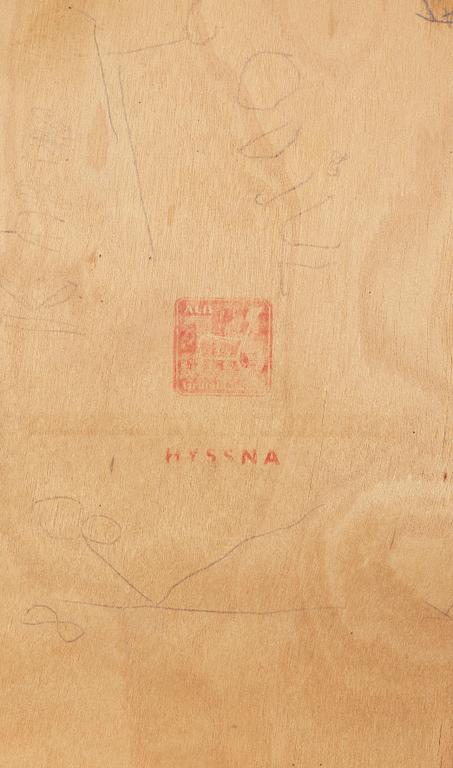 PINNSTOLAR, 3 st, Albin Johansson & Söner, Hyssna, 1950/1960-tal.