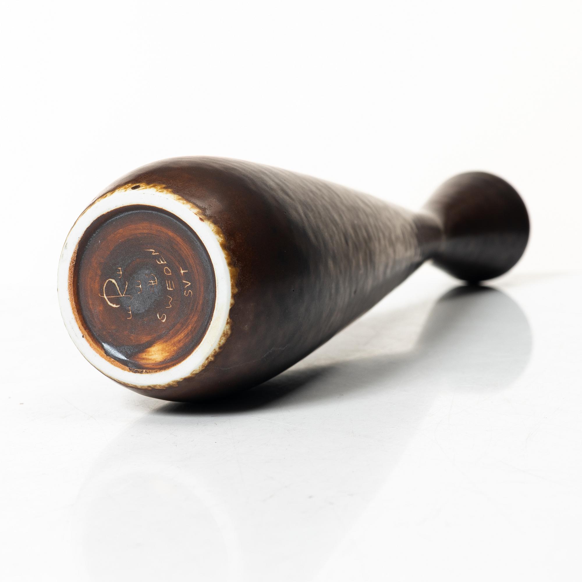 Carl-Harry Stålhane, a stoneware vase, Rörstrand, Sweden.