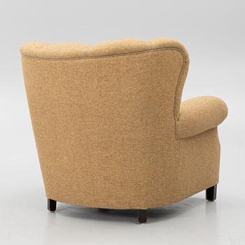 Armchair, model no. 1518, Fritz Hansen, 1940s.