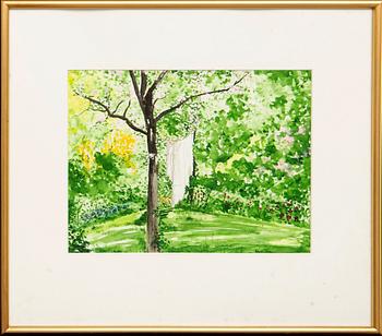 Ann-Marie Jönsson,  oil on paper signed and dated 96.