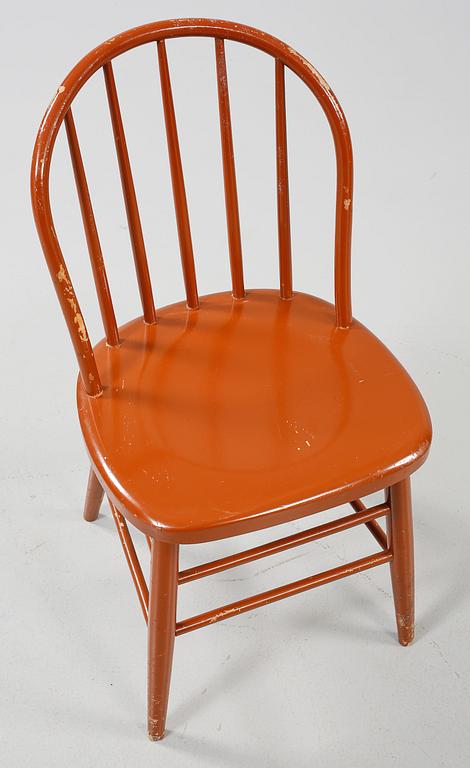 STOLAR, 4 st, Sverige, omkring 1900-talets mitt.