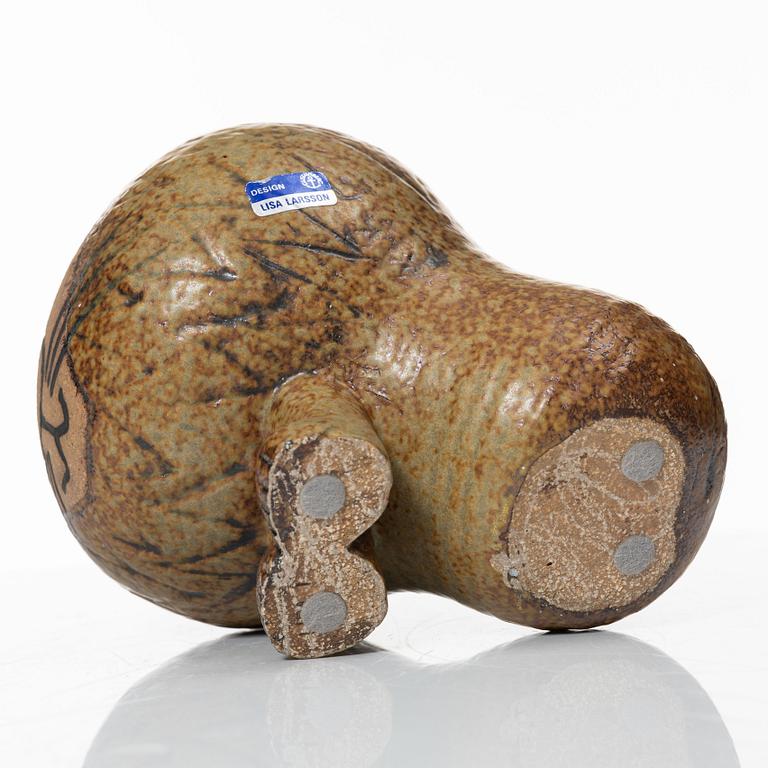 Lisa Larson, figurin, stengods, "Lejon Midi", Gustavsberg.