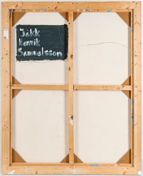 HENRIK SAMUELSSON, oil and mixed media on canvas, signed verso.