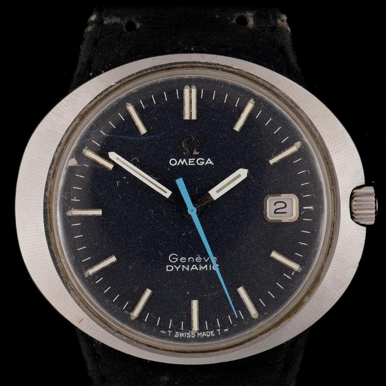 ARMBANDSUR, herr, Omega, Dynamic, automatisk, stål, 1970-tal.