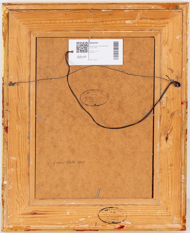 Edward Hald, Vid vattnet.