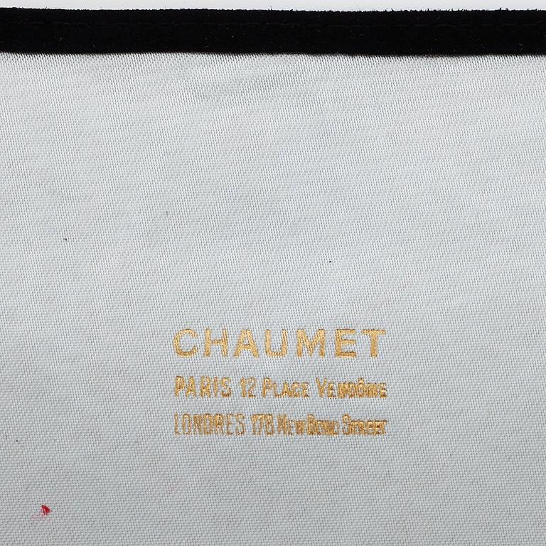 Chaumet, Kaulakoru, viljellyt helmet ja timantteja n. 0.25 ct yht.