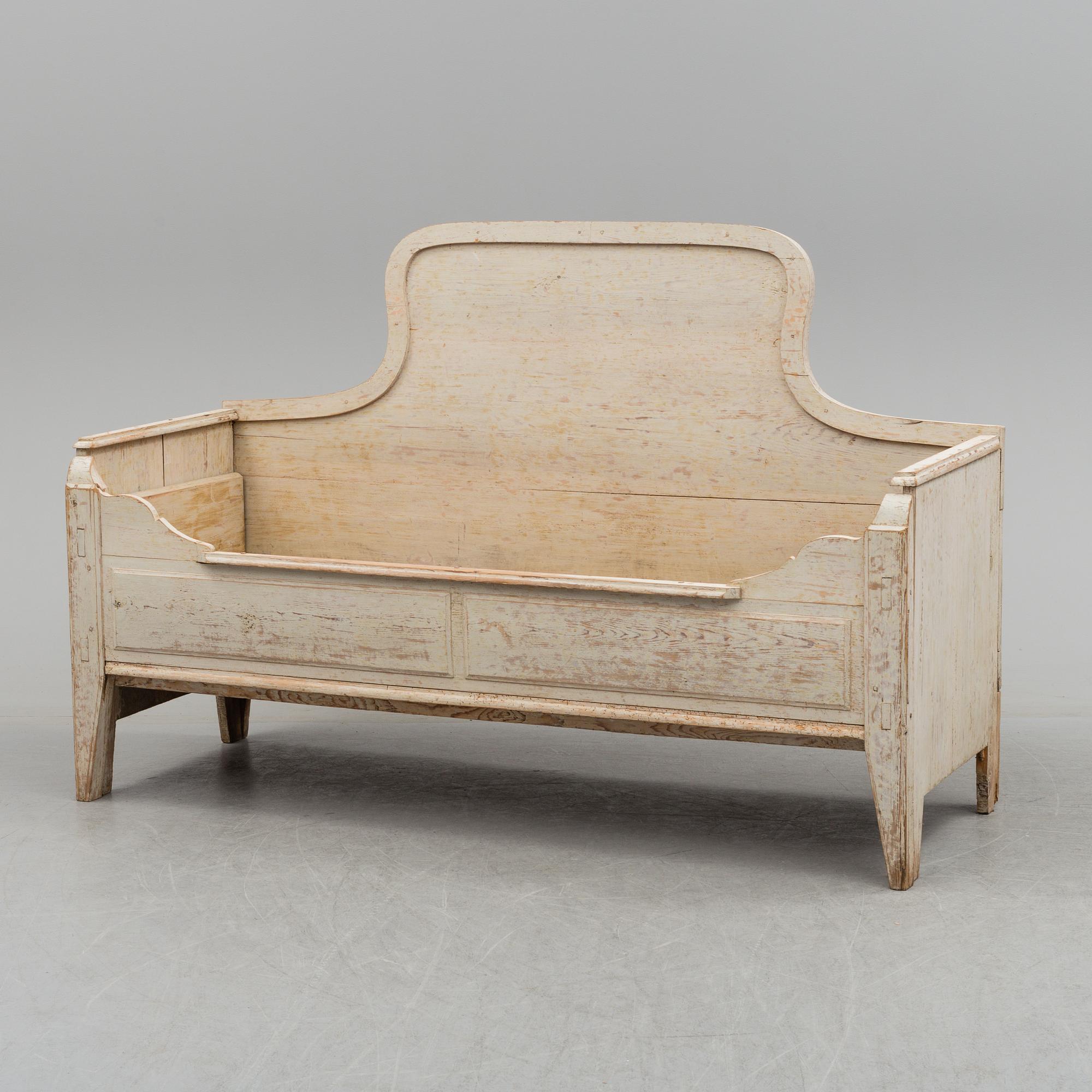 A first half of the 19th century bed.