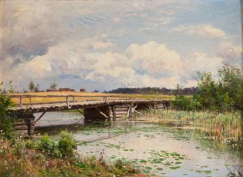 Hjalmar Munsterhjelm, Bridge over the River.