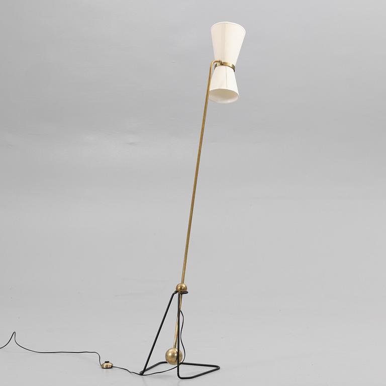 Pierre Guariche, attributed to, Floor lamp, France, mid-20th century.