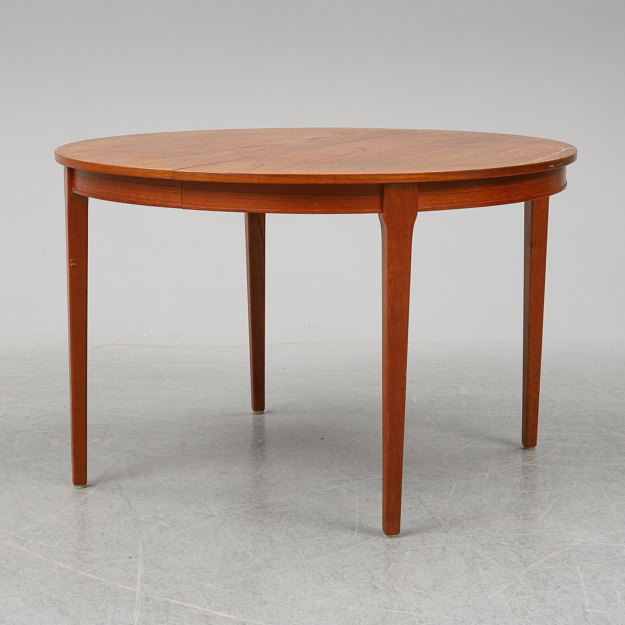 A late 20th Century table.