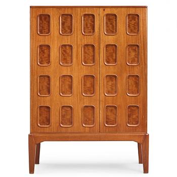 265. Carl Cederholm, a mahogany cabinet, Stil & Form, Stockholm 1940's-50's.