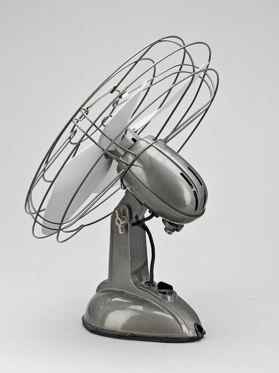 BORDSFLÄKT, metall, Erres, Holland, 1900-talets mitt. Etikettmärkt undertill.