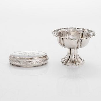 Parti silver, 10 dlr, J.J. Jankes och G.R. Bauman m. fl. Åbo, Viborg, Vasa, Lovisa, Borgå, Ekenäs. Mestadels 1800-tal.