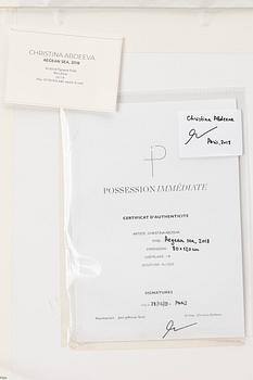 Christina Abdeeva, "Aegean sea", 2018.