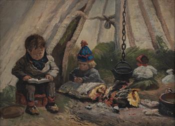 Jonas Olof Grafström, oil on canvas, signed.