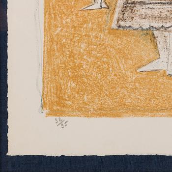 MASSIMO CAMPIGLI, färglitografi, signerad och numrerad 32/95, daterad -54.