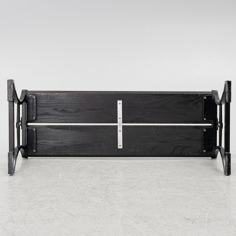 Folke Bensow, a "Sneckan" bench, Byarums Bruk, 21st century.