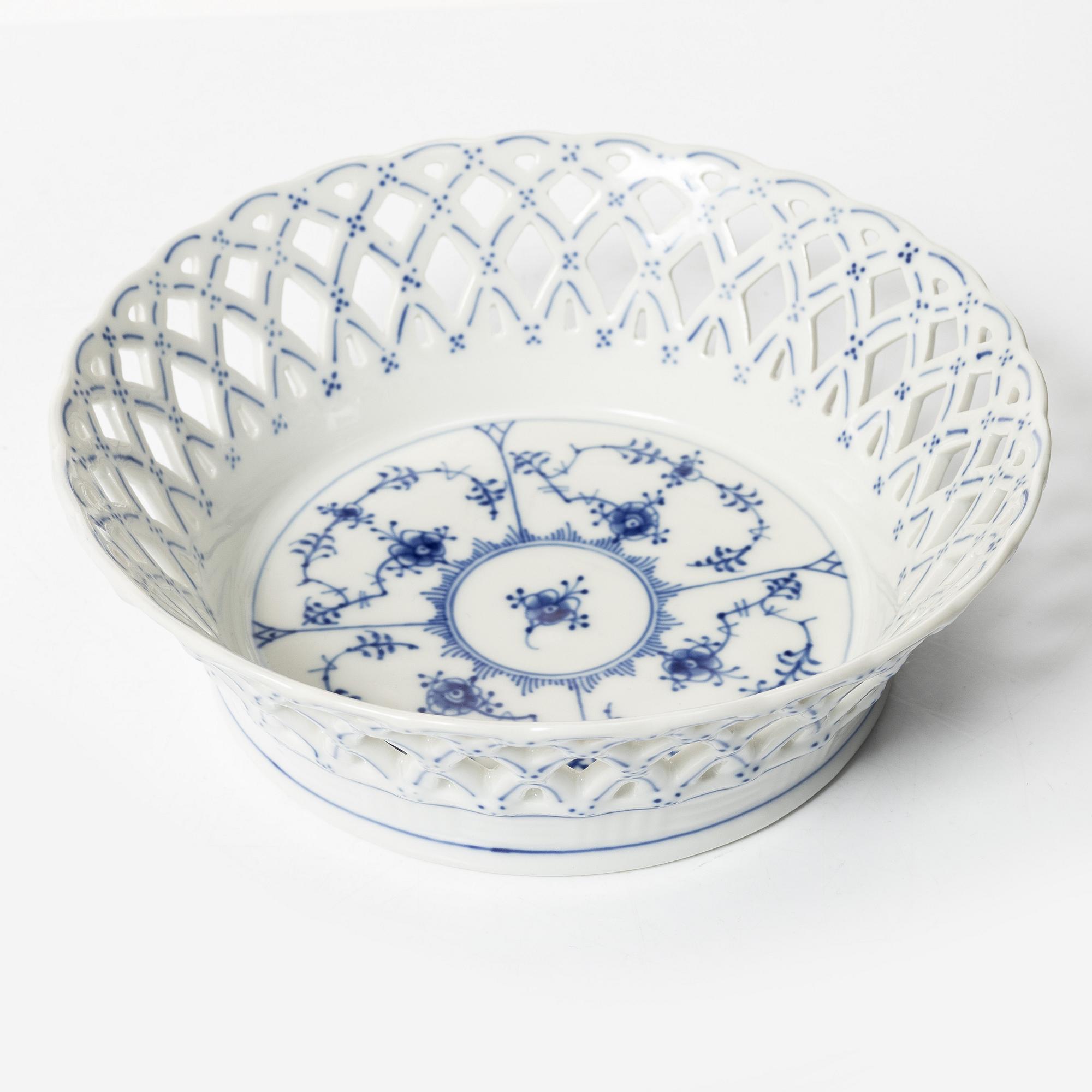 Royal Copenhagen, a 36-piece 'Blue Fluted' coffee service, Denmark, 1960's-70's.