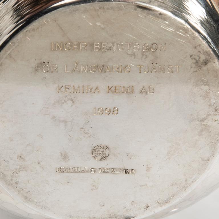 Atelier Borgila, Bowl, sterling silver, 1998.