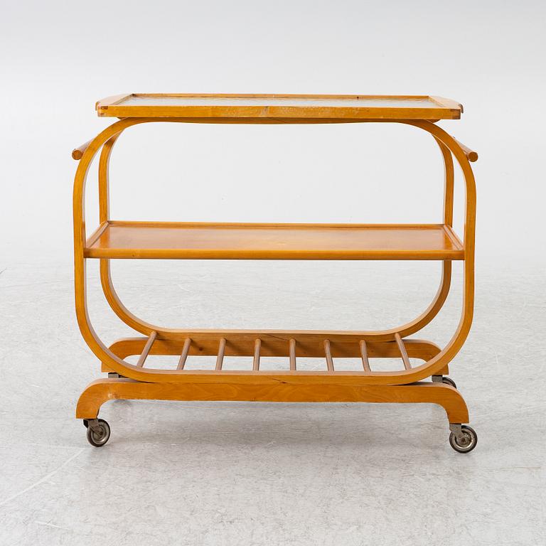 A serving trolley, Sweden, 1930's.
